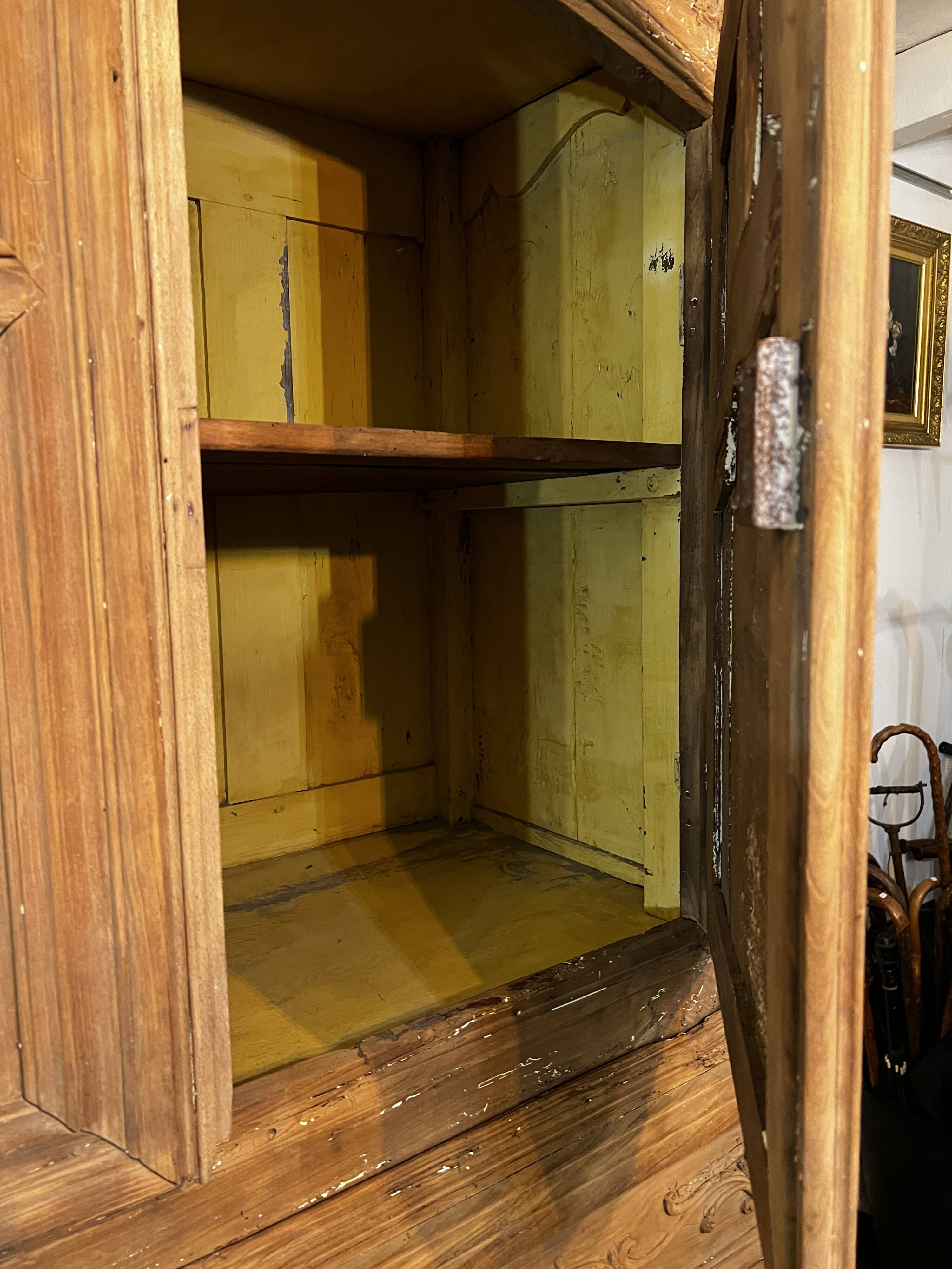 Two bodies cherry wood buffet