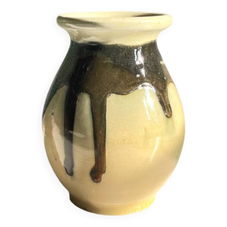 Vintage ceramic vase aegitna vallauris france