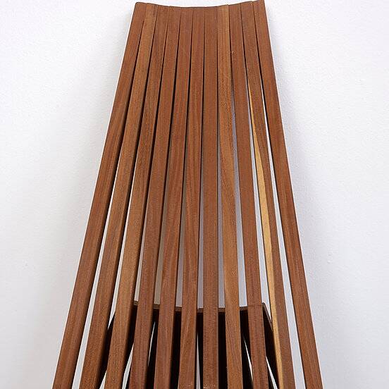Paire de chaises pliantes en teck - intérieur extérieur