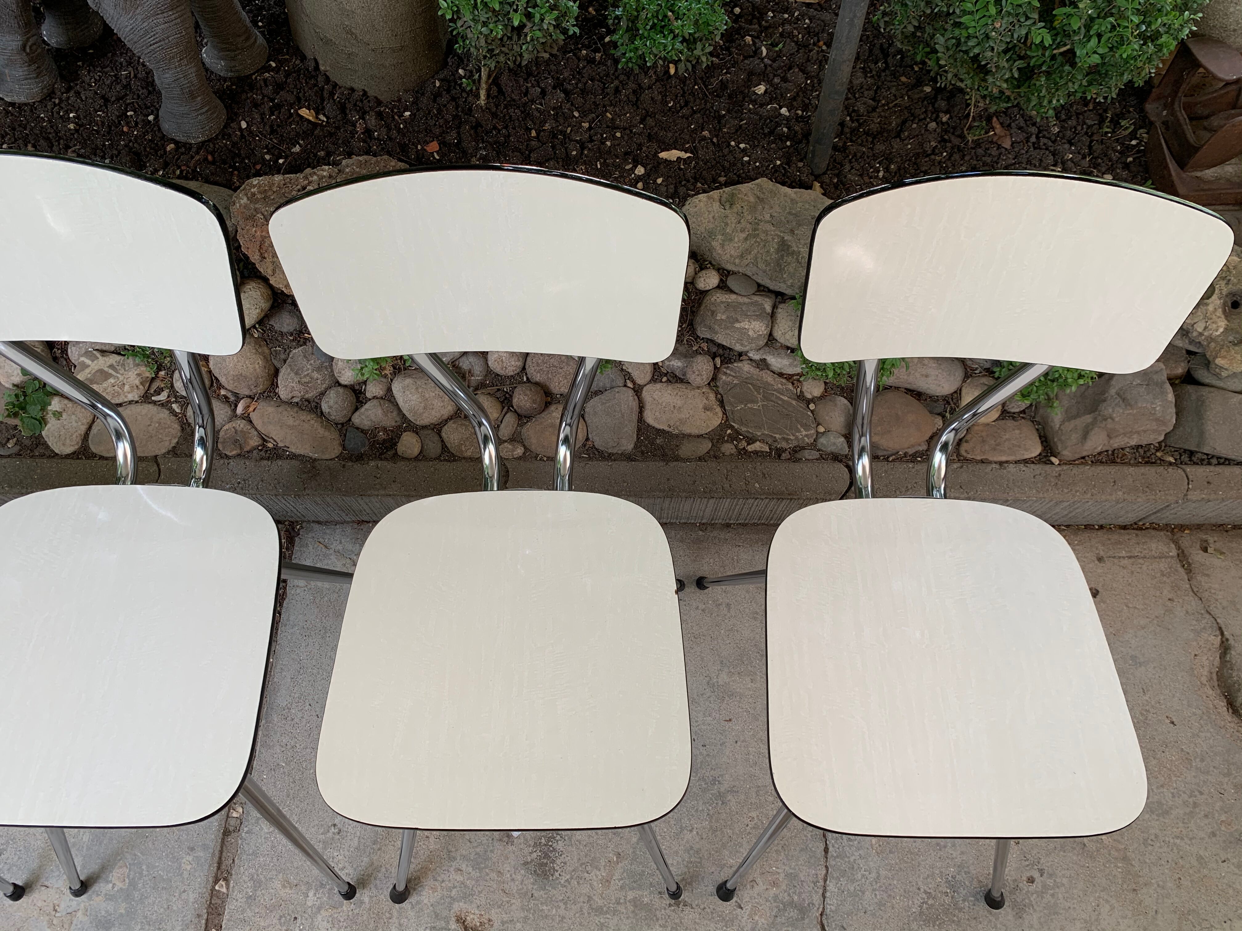 Tublac compass formica 5 chairs