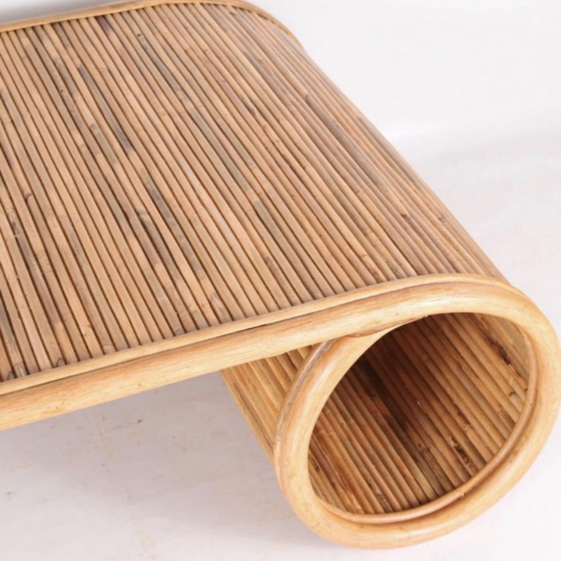 Rattan coffee table