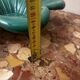 CAB Art Ceramics of Bordeaux - Large green art-deco centerpiece