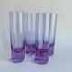 Ensemble de 4 verres Alexandrit conçus par Sergio Asti pour Arnolfo di Cambio.
