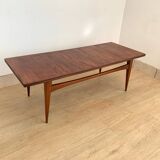 Scandinavian teak coffee table
