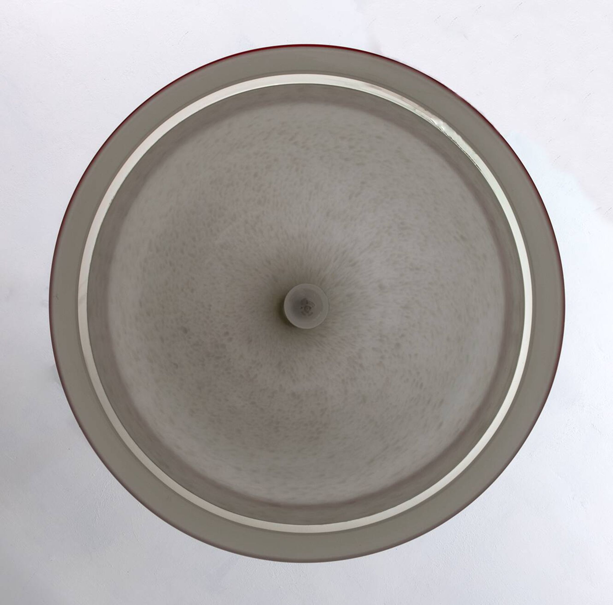 Lustre italien moderne du milieu du siècle en verre de Murano, 1970