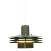 Danish Design Lamp Horn Lighting Model 763 – Restored Green Nordic Style Pe