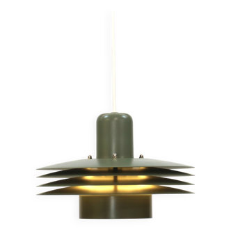 Danish Design Lamp Horn Lighting Model 763 – Restored Green Nordic Style Pe