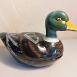 Ceramic duck emptier by Michel Caugant