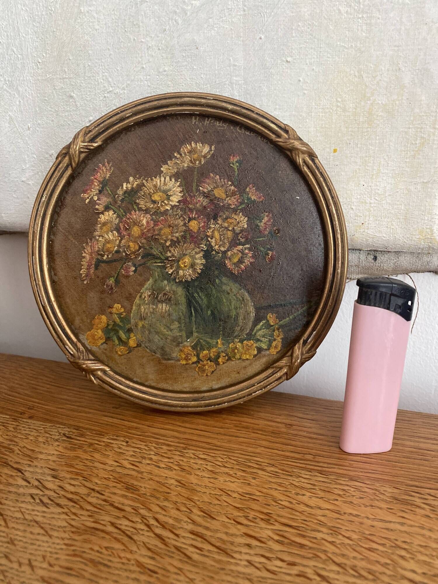 Bouquet of flowers table