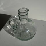 Mini round glass carafe D9 H14.5