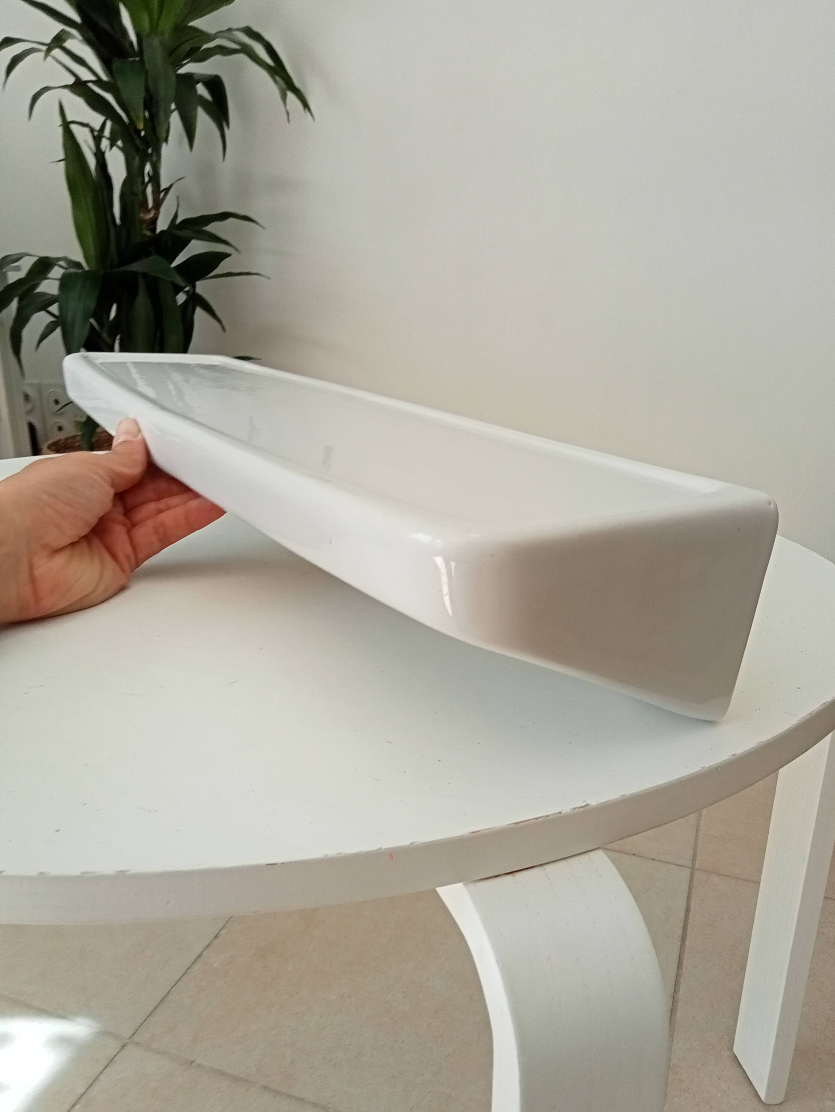 Vintage ceramic wall shelf from the 60s/70s