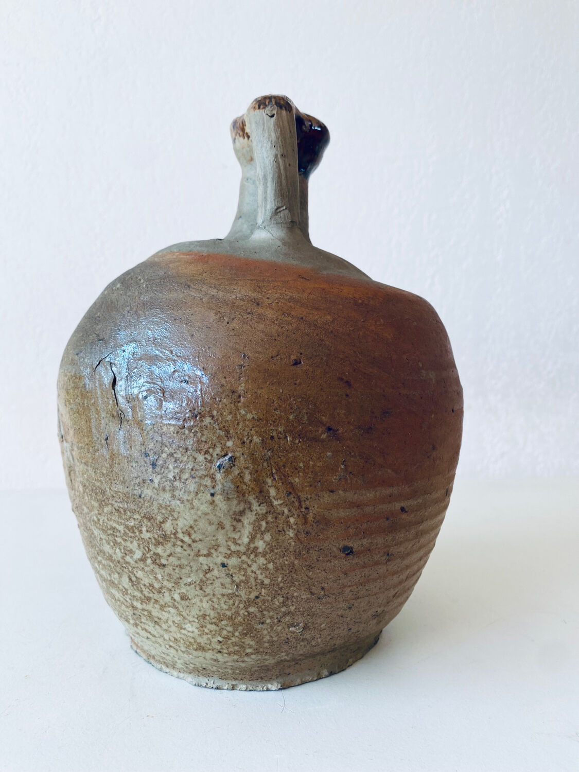 Antique terracotta jug