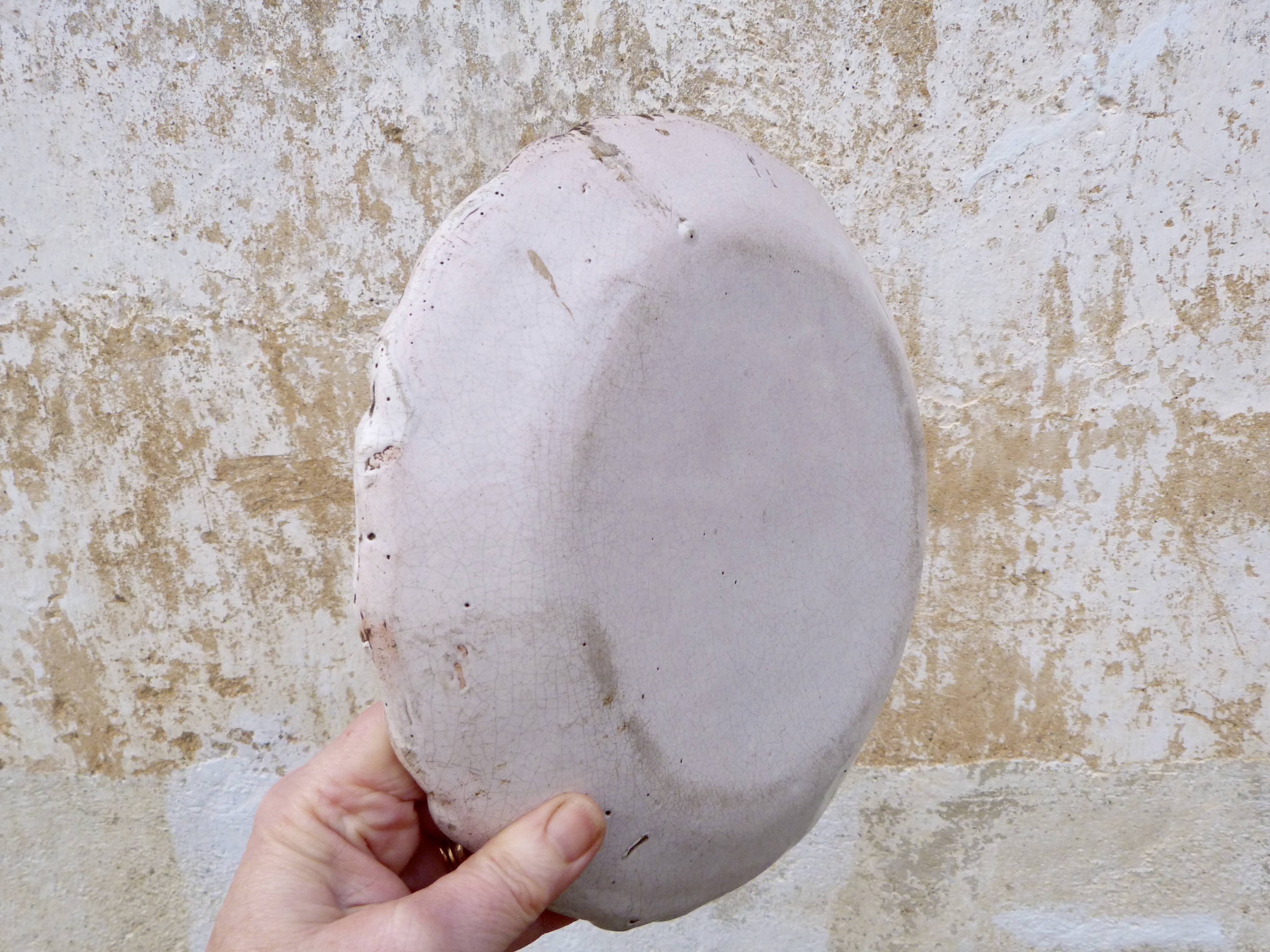 Assiette XVIII siècle faience Bordeaux