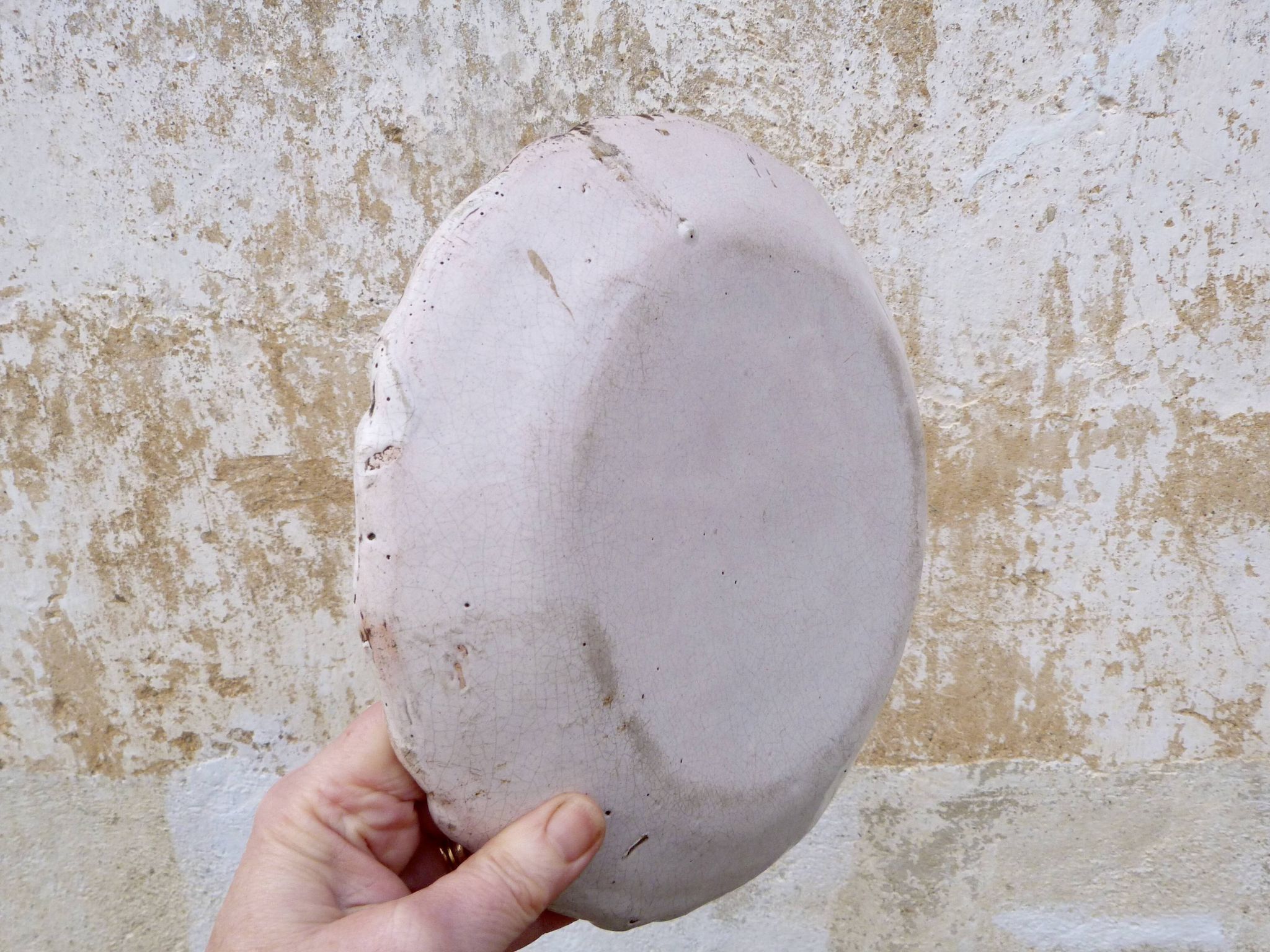 Assiette XVIII siècle faience Bordeaux