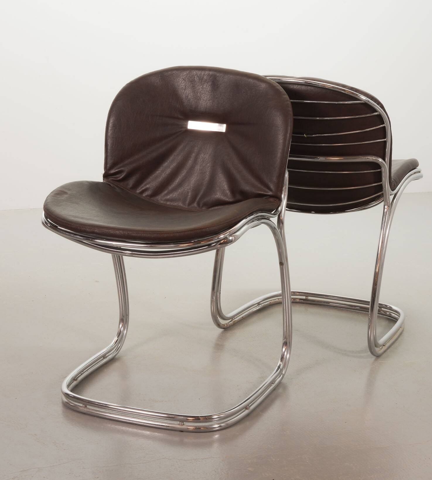 Gastone Rinaldi Italian Design 'Sabrina' Dining Chairs for Rima Italy 1970s