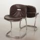 Gastone Rinaldi Italian Design 'Sabrina' Dining Chairs for Rima Italy 1970s