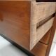 Cabinet de classement en pin vintage avec tiroirs