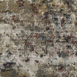 8x11 distressed antique vintage rug 333x230cm