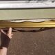 Frame in gilded wood 119x53cm