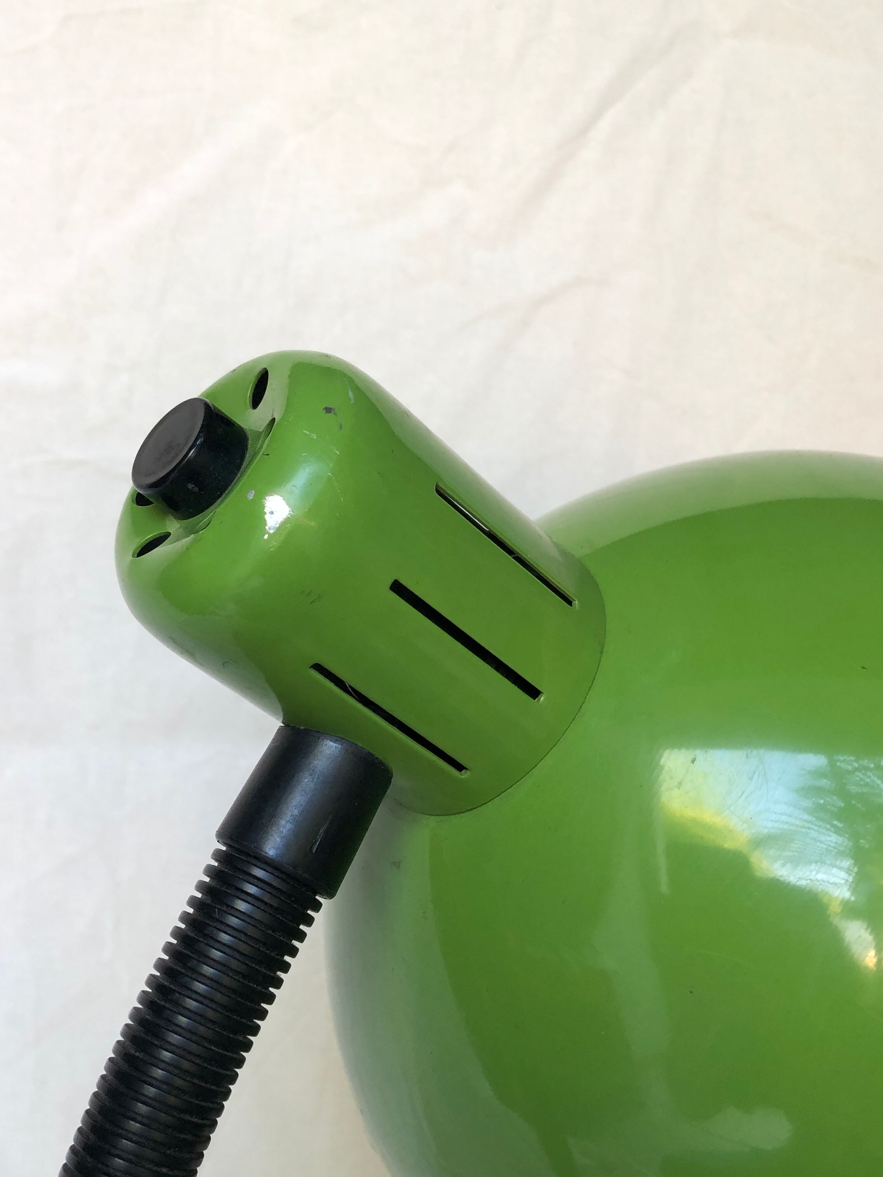 Desk lamp Veneta Lumi green, 70s / 80s