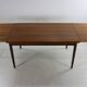 Danish sixties design teakwood extendable dining for Glostrup Møbelfabrik