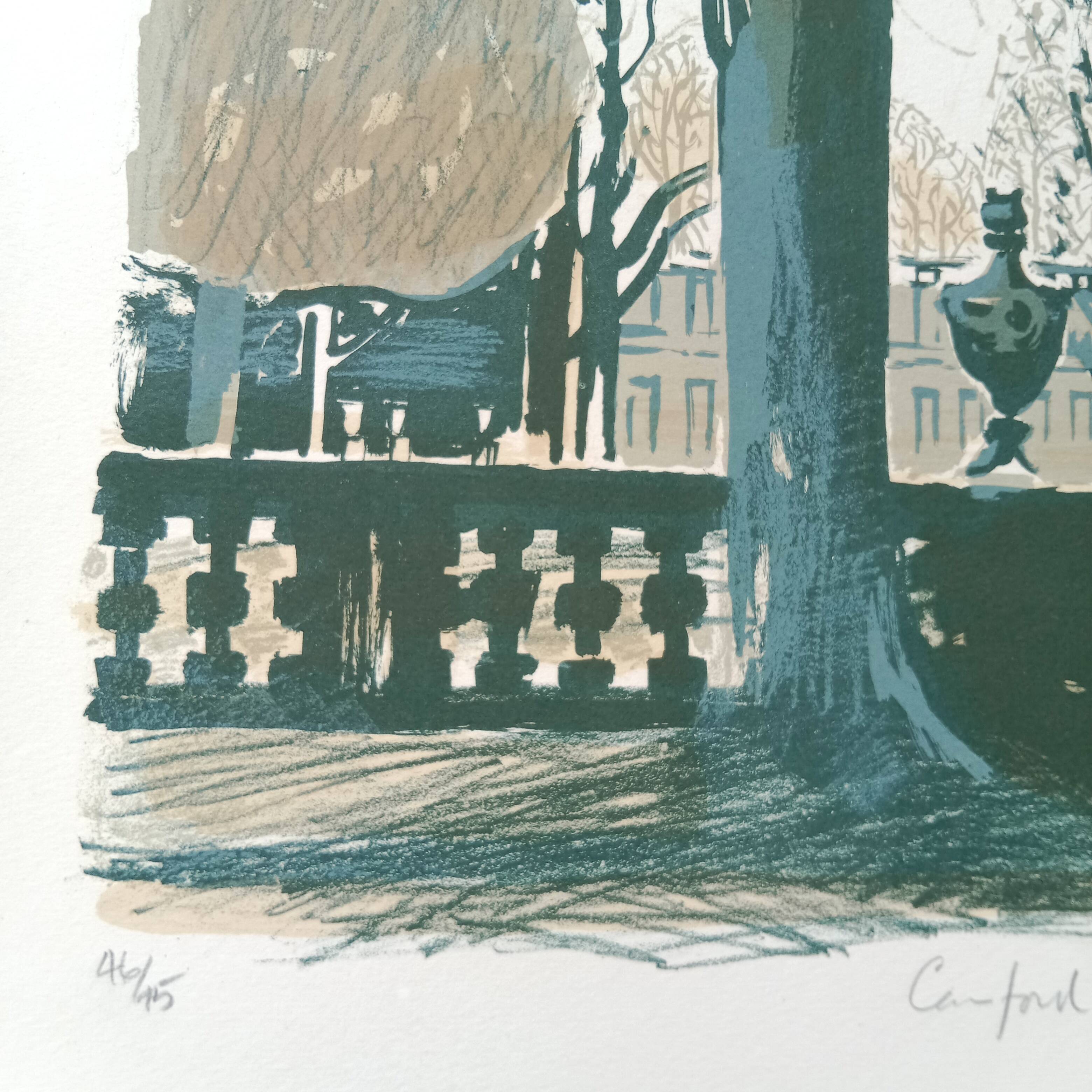 Edwin La Dell 1914-1970: Lithograph Canford England 46/75, 1959