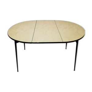 Table à manger formica couleur bois
