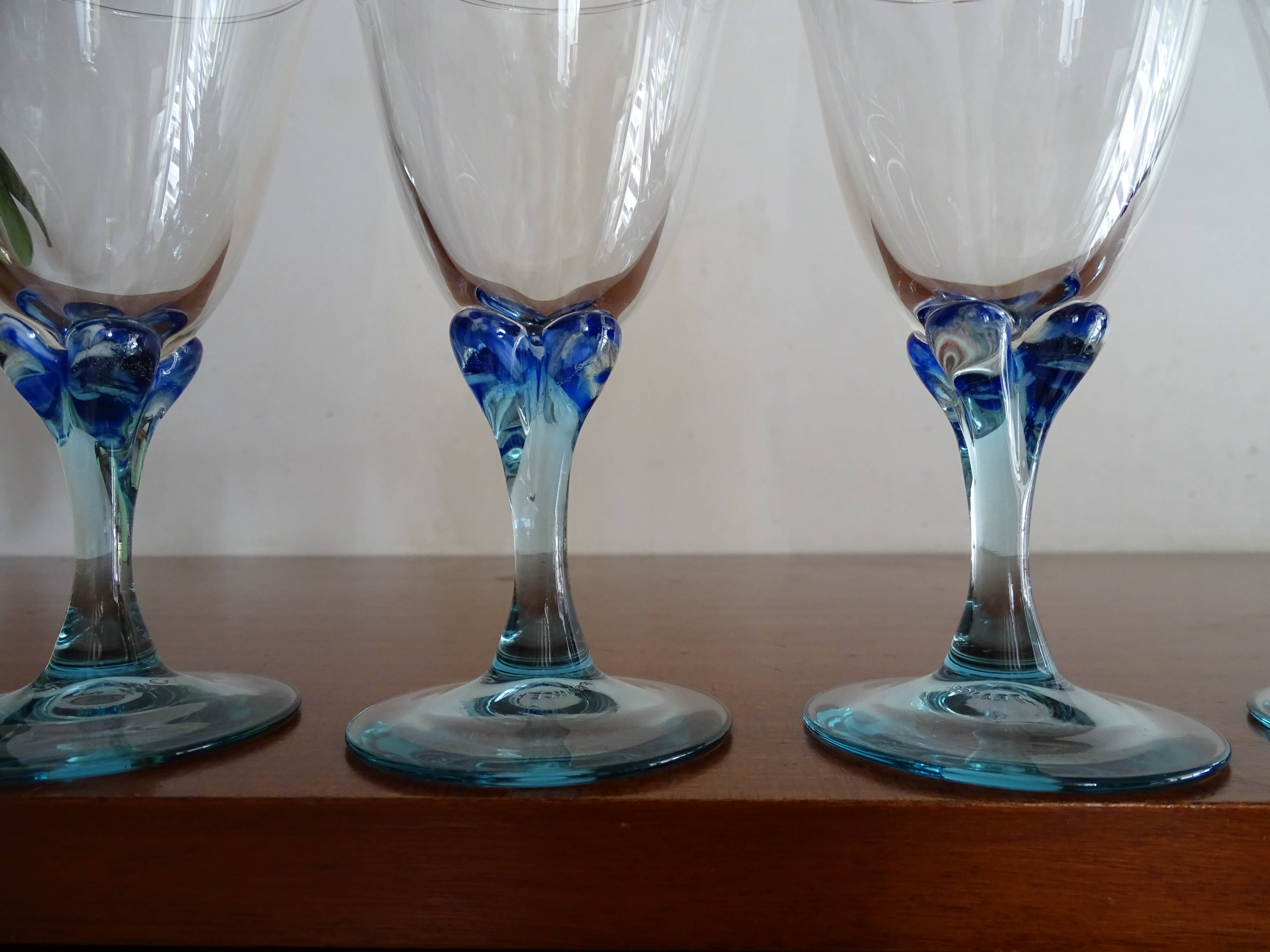 4 verres à vin Arc France vintage