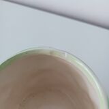 Set of 6 cups + teapot in slip