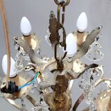 Lustre en cristal, milieu XXe