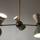 Chandelier in the style of Italian creations of the 50s