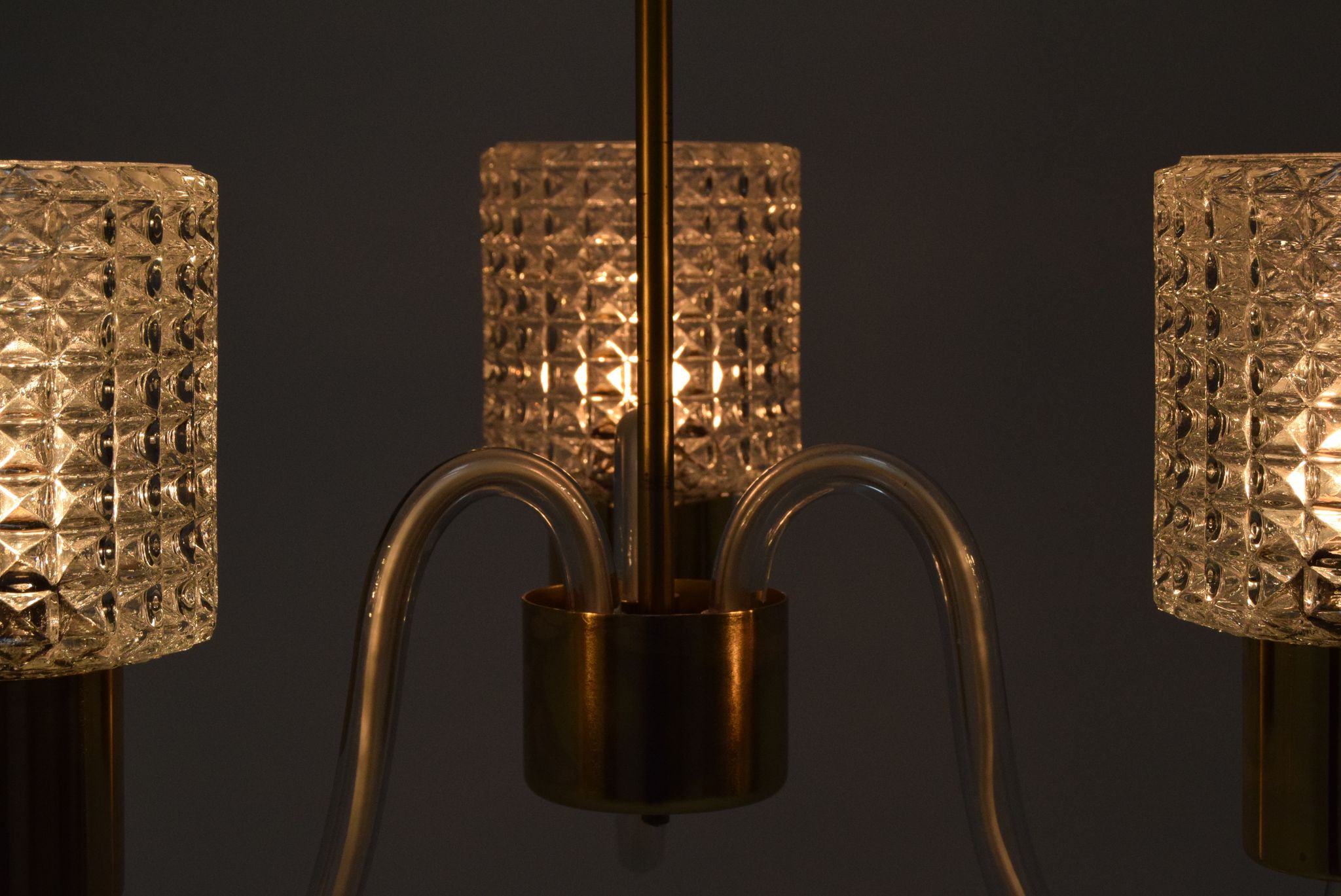 Lustre du milieu du siècle Kamenicky senov années 1960