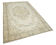 Handwoven anatolian beige carpet 174 cm x 294 cm
