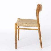 Set of 6 Niels Otto Møller Model 75 Chairs | 1950s Oak Dining Chairs | Mid