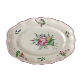 Earthenware dish by Luneville Keller and Guerin