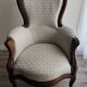 Bergère armchair Louis-Philippe