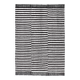 Tapis berbère en laine marron et blanc, 195x305cm, tapis shaggy naturel et organique