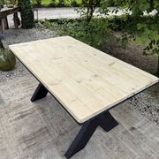 Table bois ancienne rénovée