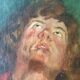 "portrait of man" oil on canvas signed mantovani 1918