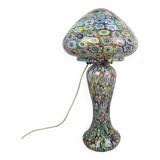 Fratelli Toso "Millefiore" Table Lamp in Murano Glass, Italy 1950's