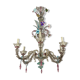 Rezzonico Lustre In Murano Colored Glass, 6 Arms of Light