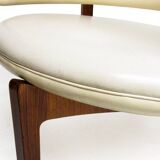 Two 1960s Danish Lounge Chairs In Rosewood By Sven Ellekaer