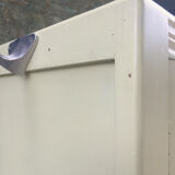 Parisian yellow wooden wardrobe