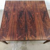 Large rosewood coffee table mid-century, Severin Hansen Denmark.