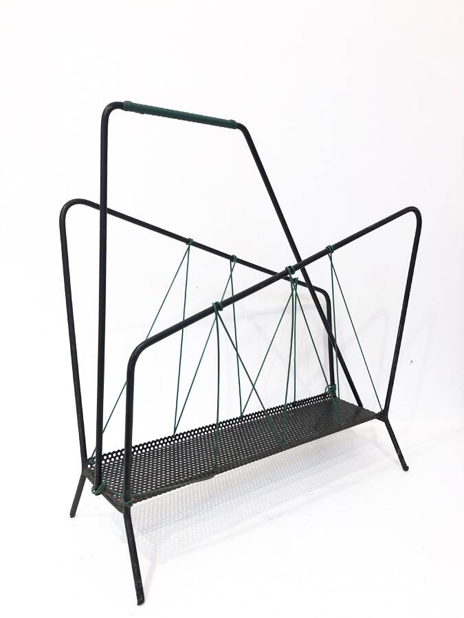 Porte revues scoubidou vintage, 1950