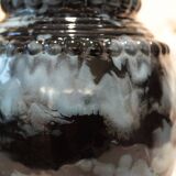 Blanche Letalle 'Night Sky' Vase (1901-1990), Saint Clément earthenware factory