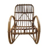 Rocking child rattan