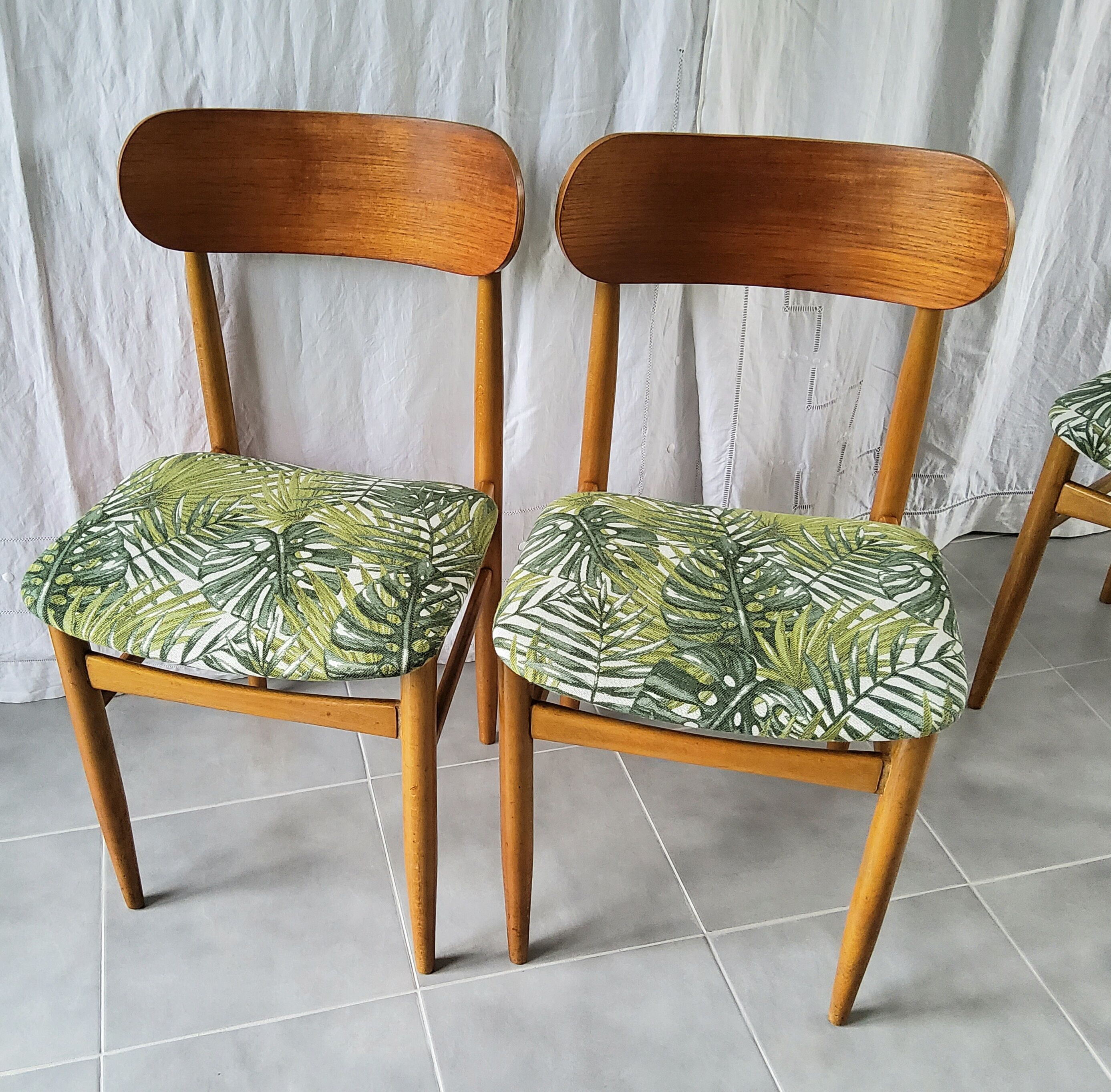 Set of 6 chairs 60s