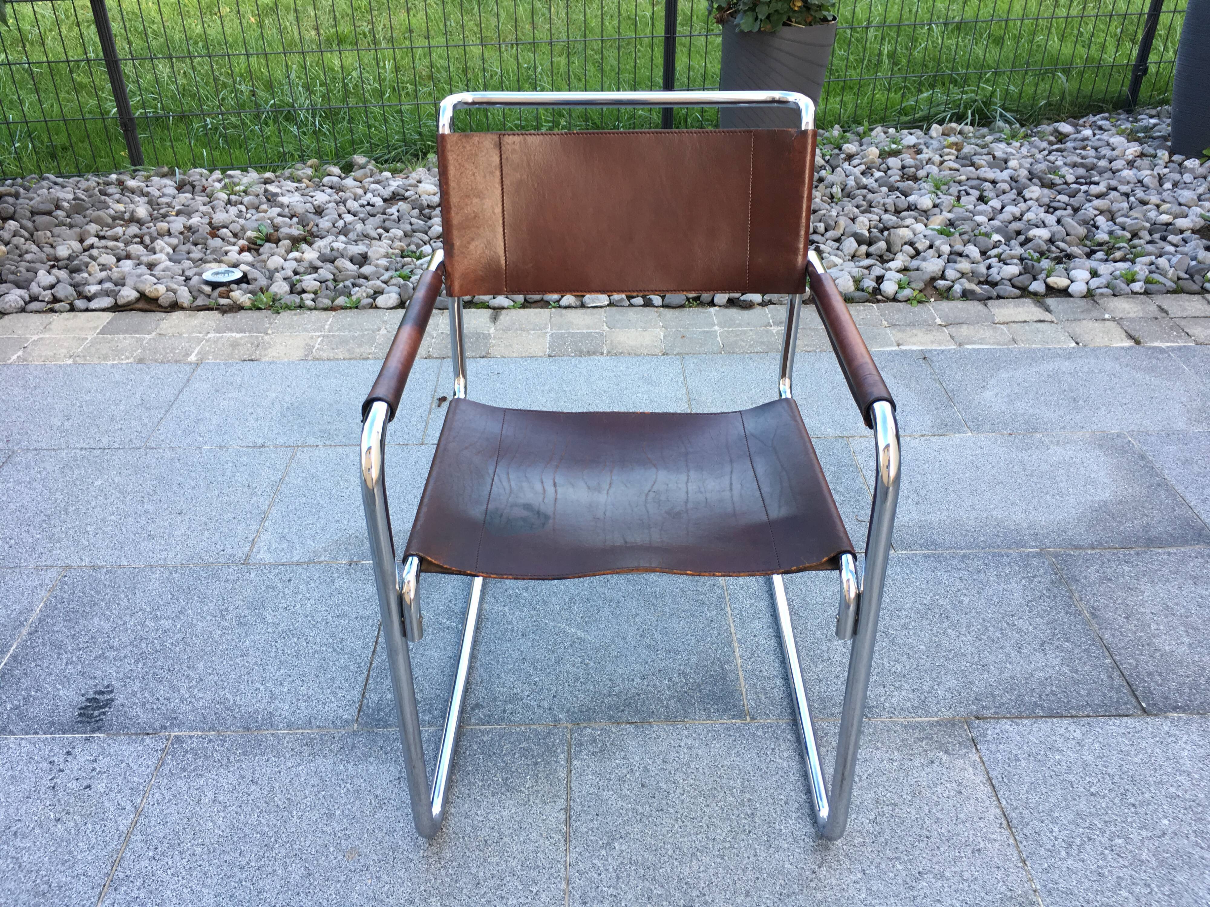 Mart Stam cantilever model s34 armchair 1970