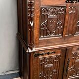 Secretary in neo-Gothic style.